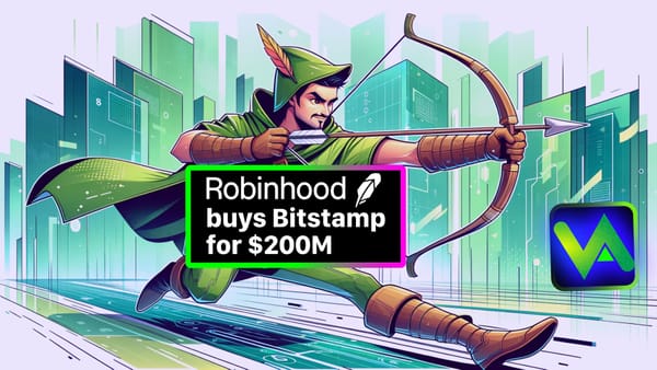 Robinhood Expands Crypto Reach with $200M Bitstamp Purchase